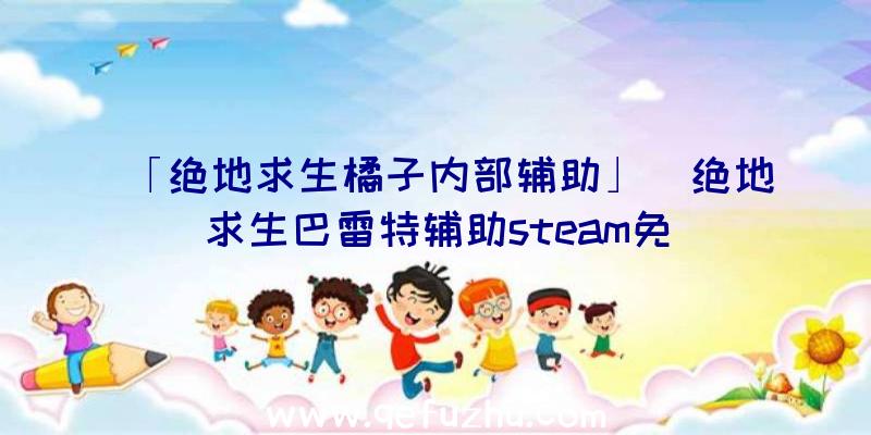 「绝地求生橘子内部辅助」|绝地求生巴雷特辅助steam免